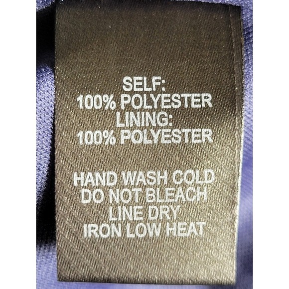 Lulu's Mini Letters Of Love Backless Chiffon Dress Size XL Navy Blue - Picture 15 of 16